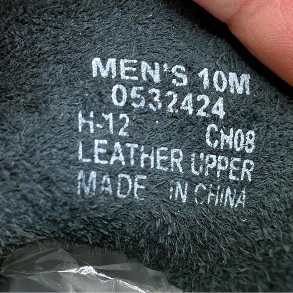 Sperry Topsiders Cloud Original Chukka Black Gray Leather Boot 12 - Picture 8 of 12